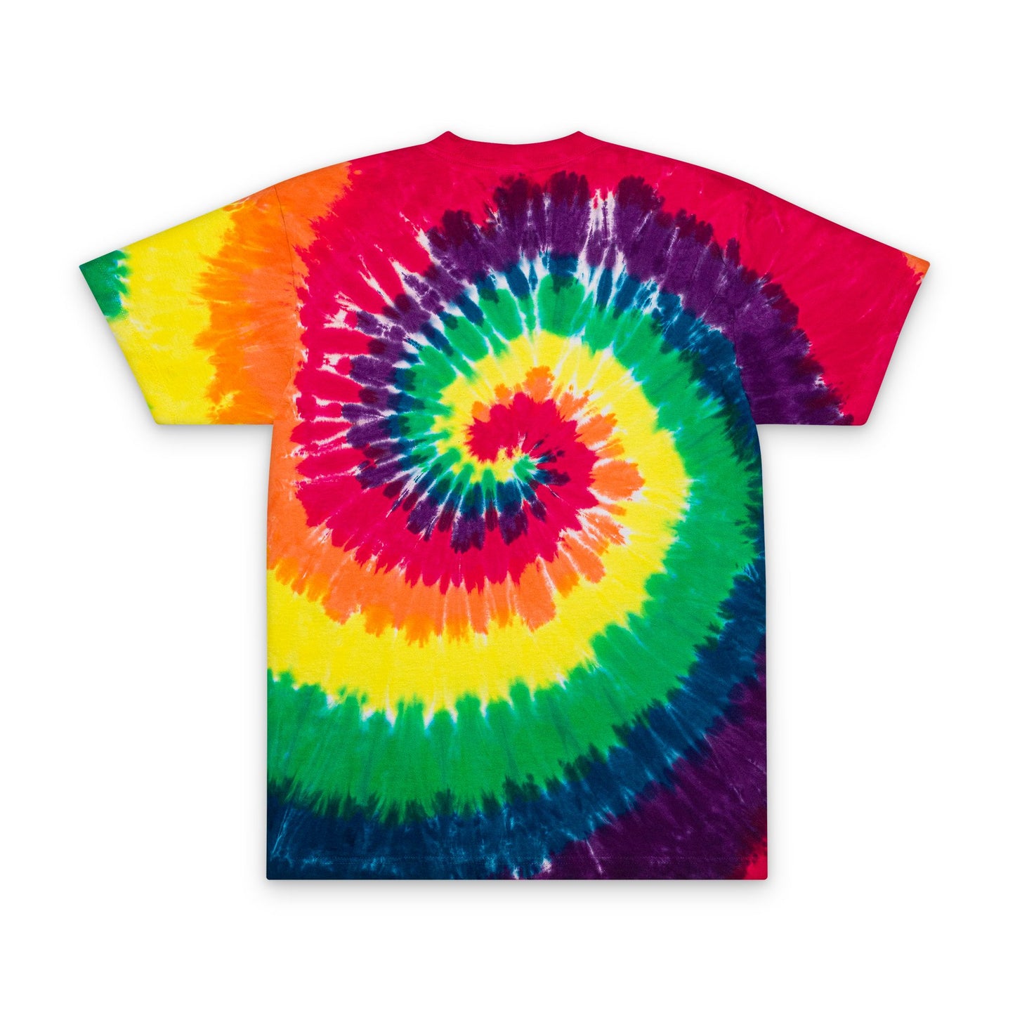 Digital Devine Vibrant Tie-Dye Oversized T-Shirt with Embroidery - Colorful Summer Vibes
