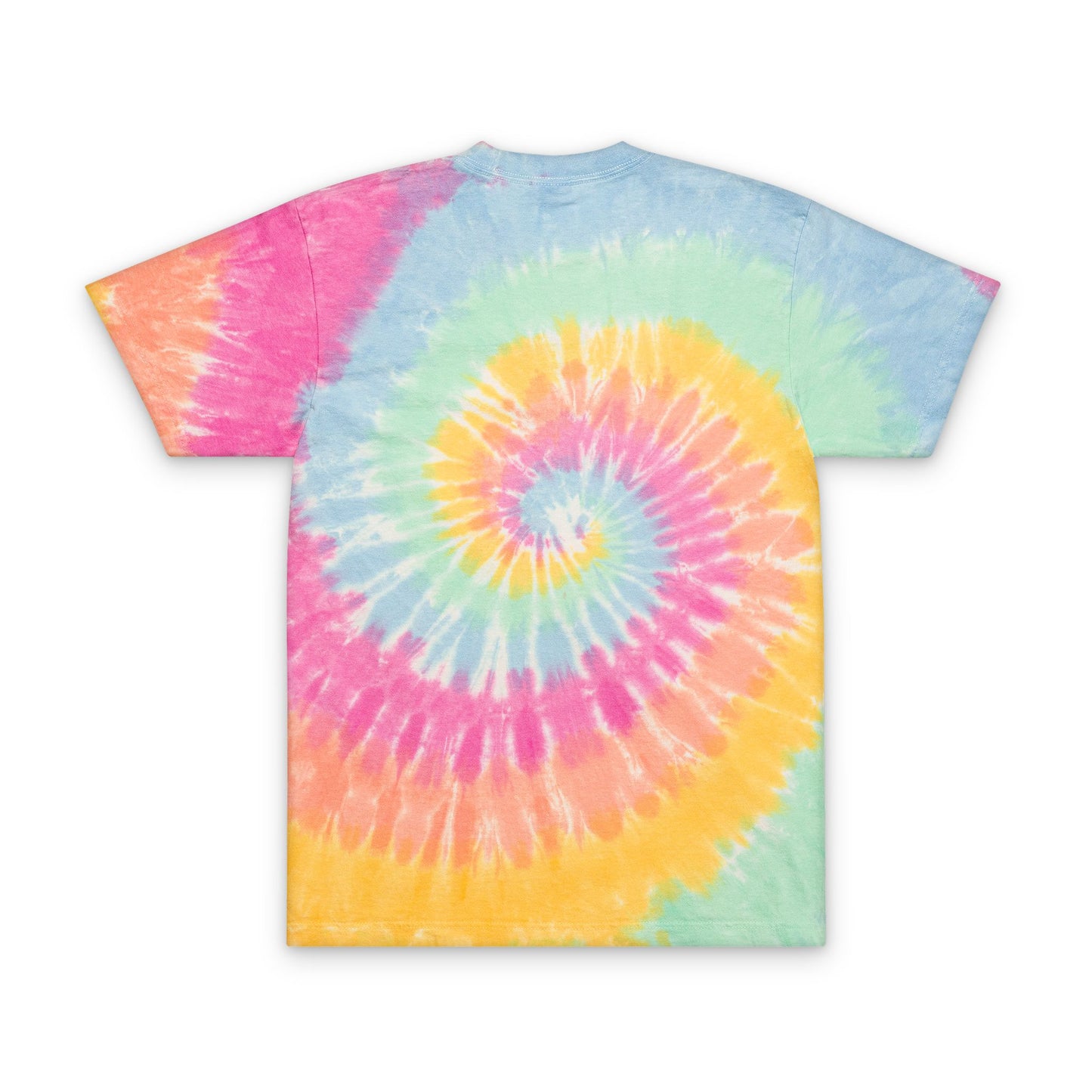 Digital Devine Vibrant Tie-Dye Oversized T-Shirt with Embroidery - Colorful Summer Vibes