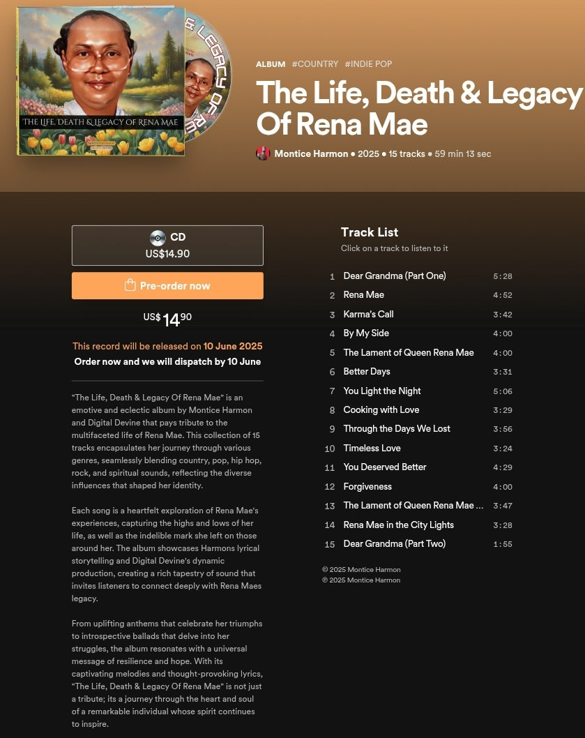The Life, Death & Legacy Of Rena Mae