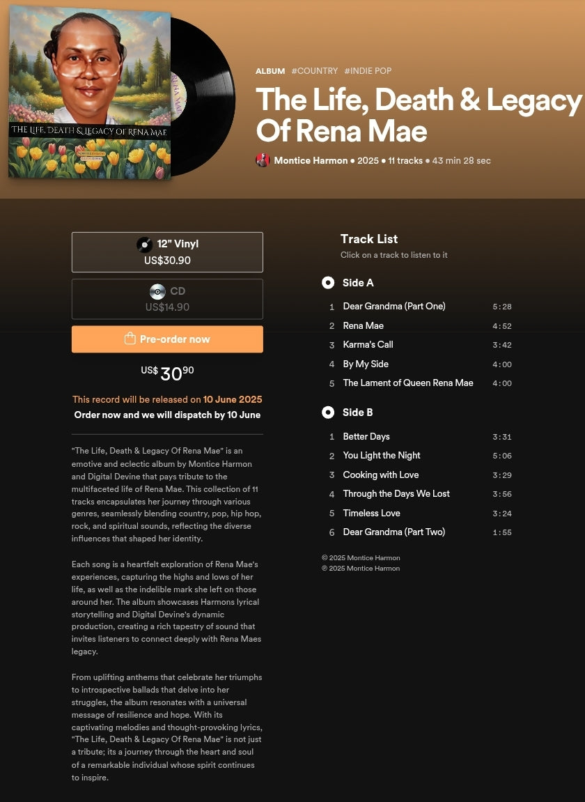 The Life, Death & Legacy Of Rena Mae