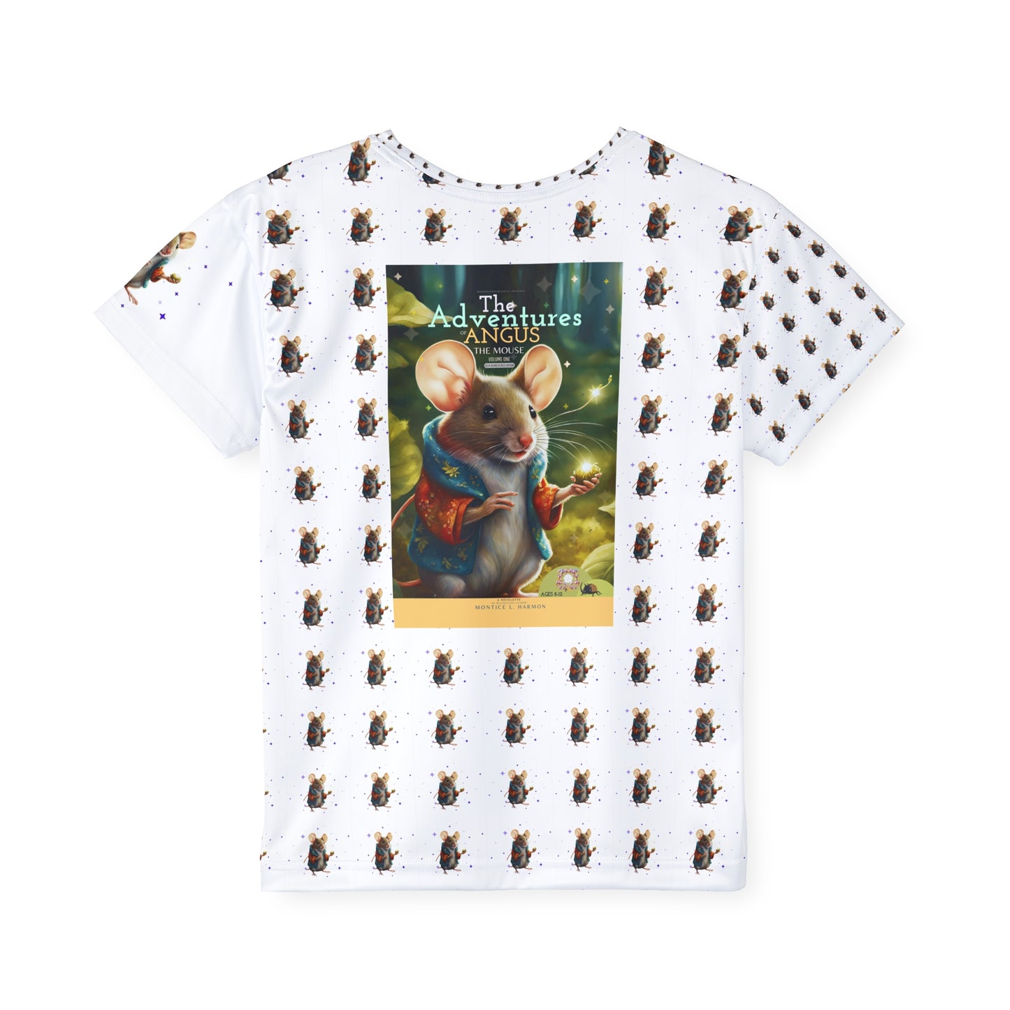 Angus the Mouse Kids Sports Jersey (AOP)